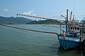 Fishing boats at Baan Salak Petch Pier 2, Ko Chang, Thailand.jpg