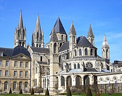 מנזר הגברים (Abbaye aux Hommes) בקן, בירת קלבדוס