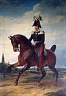 Портрет Фридриха Вильгельма III верхом на коне. 1832
