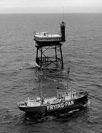 Frying Pan lightship and light tower Fryingpan.jpg