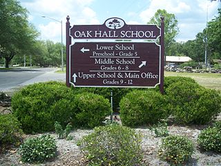 <span class="mw-page-title-main">Oak Hall School</span> Preparatory school in Gainesville, Alachua County, Florida