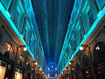 Light show organised for the 170th anniversary of the galleries