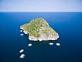 Image 5An aerial view of Gato Island (from List of islands of the Philippines)