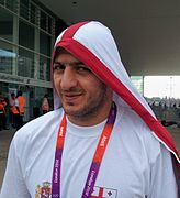 Georgian wrestler Giorgi Gogshelidze
