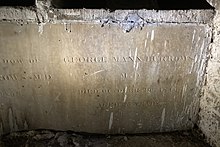 Grave of George Mann Burrows in the Terrace Catacombs in Highgate Cemetery (Source: Wikimedia)