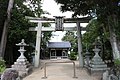 南花沢のハナノキのある八幡神社