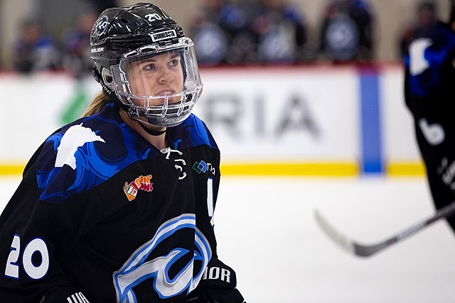 Brandt with the Minnesota Whitecaps in 2018