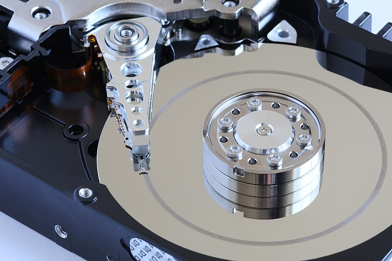 File:Hard disk head crash.jpg