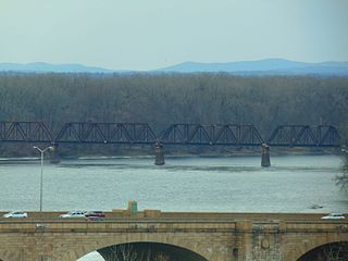 <span class="mw-page-title-main">Hartford–East Hartford railroad bridge</span> Railroad bridge in Hartford, Connecticut