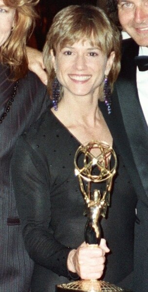 Hunter at the 1989 Emmy Awards