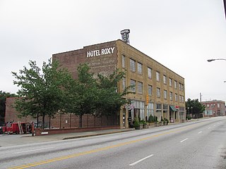 Hotel Roxy historic building in Atlanta, Georgia, USA