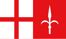 House flag used by Italian Line House Flag of the Italian Line.svg