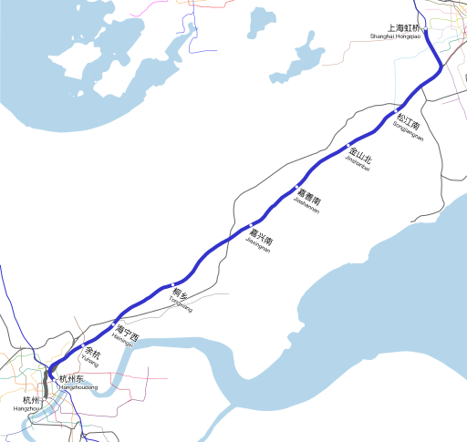 File:Huhang Hi Speed Railway Linemap.svg
