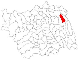 Izvoru Berheciului – Mappa