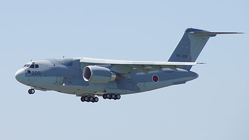 JASDF C-2(78-1205) fly over at Miho Air Base May 28, 2017 08