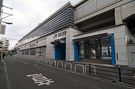 南田辺駅 西口