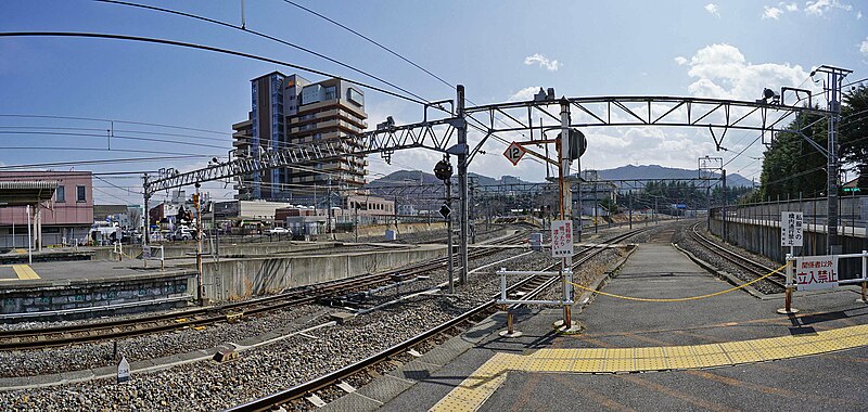 File:JR Shiojiri station , JR 塩尻駅 - panoramio (7).jpg