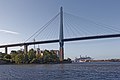 * Nomination Suspension Bridge over the Köhlbrand in the Port of Hamburg, eastern Part --Dirtsc 11:34, 20 September 2019 (UTC) * Promotion Good quality. --Smial 12:03, 20 September 2019 (UTC)