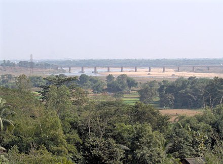 A view of the Kasai from Gopegarh Heritage Park