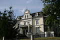 Factory owner's villa with villa garden and enclosure