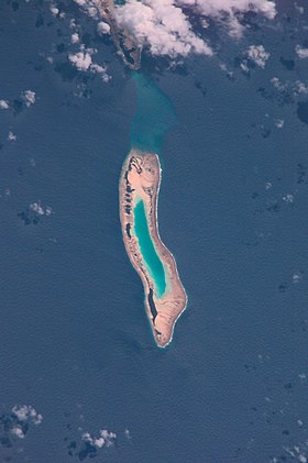 Image satellite de Nadikdik prise par la NASA.