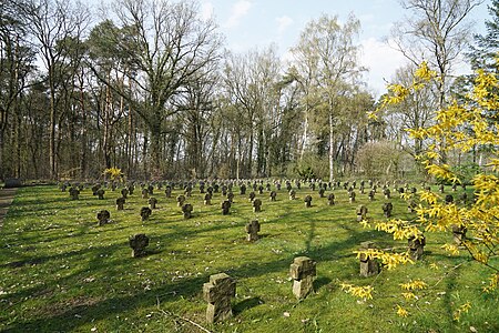 Kriegsgräberstätte Sannum Gesamtübersicht