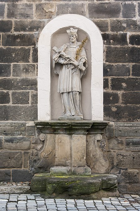 Kronach Schwedenstraße Johannes Nepomuk Statue 1