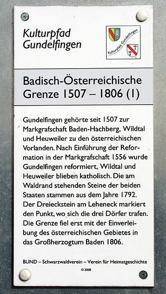 File:Kulturpfad Gundelfingen, Erklärungstafel Badisch-Östereichische Grenze 1507-1806 (I).jpg