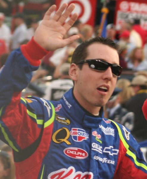 Kyle Busch, the 2004 Busch Series runner-up and rookie of the year.