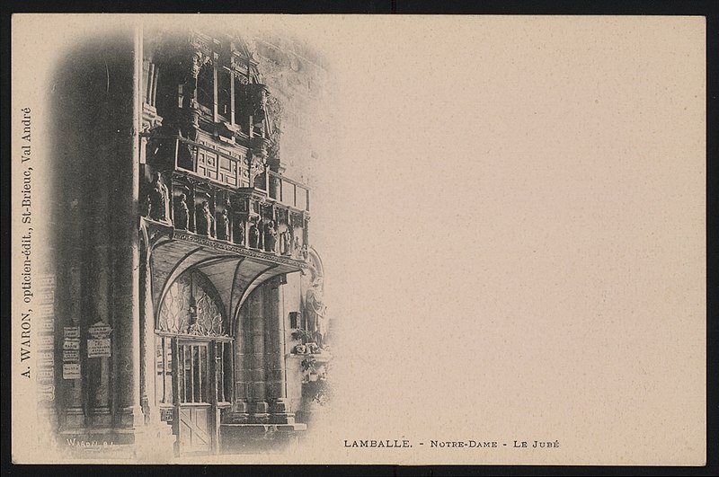 File:Lamballe - Notre-Dame - Jubé - AD22 - 16FI6949.jpg