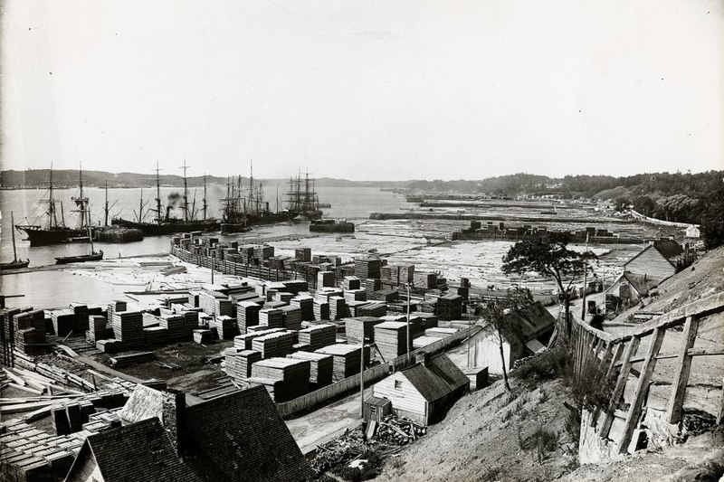 File:Le bas de la cote de Sillery en 1900.jpg