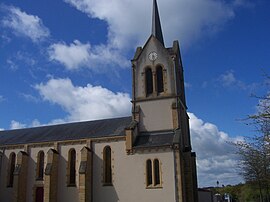 The church in Les Guerreaux