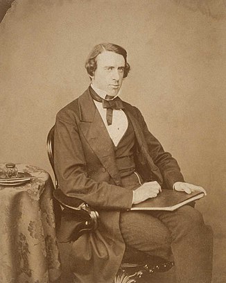 Photo of her father, Leslie Stephen in 1860