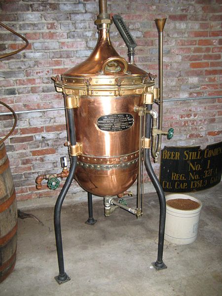 An old whiskey still