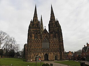 La cattedrale di Lichfield