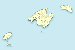 Valldemossa ubicada en Islas Balears