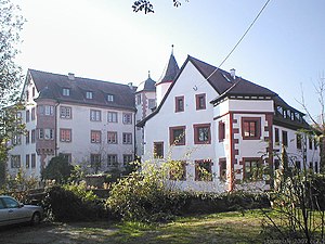 Main building of Lohrbach Castle