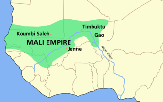 Государство Мали во времена наибольшего расширения