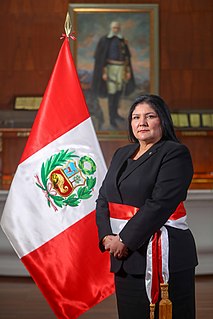 Nuria Esparch Peruvian lawyer and politician