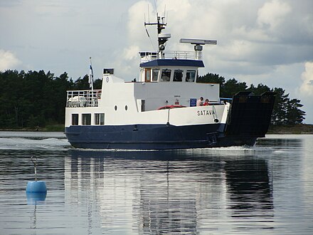 Shiplike ferry by Innamo.