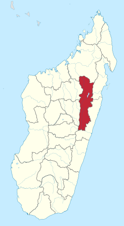 Kaart van Alaotra-Mangoro