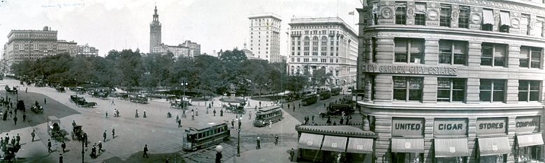 Madison Square en 1908.