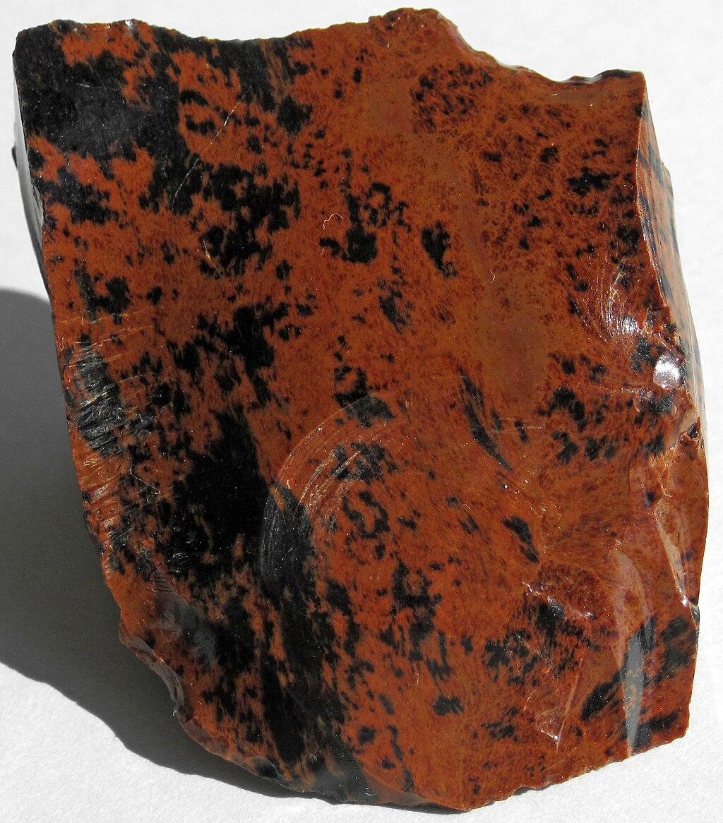 Mahogany obsidian (Tertiary, 5.03-7.7 Ma; Glass Buttes, Oregon, USA) 4