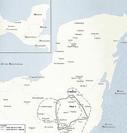 Мутульське царство: історичні кордони на карті