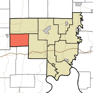 Johnson Township, Crawford County, Indiana Township in Indiana, United States