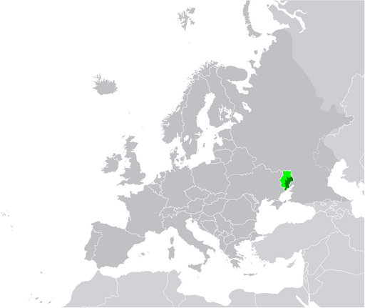 Map of Novorossiya