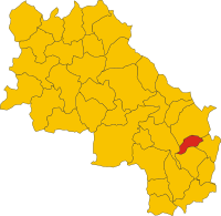 Locatie van Chianciano Terme in Siena (SI)
