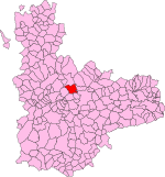 Localisation de Villanubla