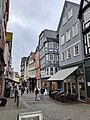 Улица во стариот дел на Марбург, Германија