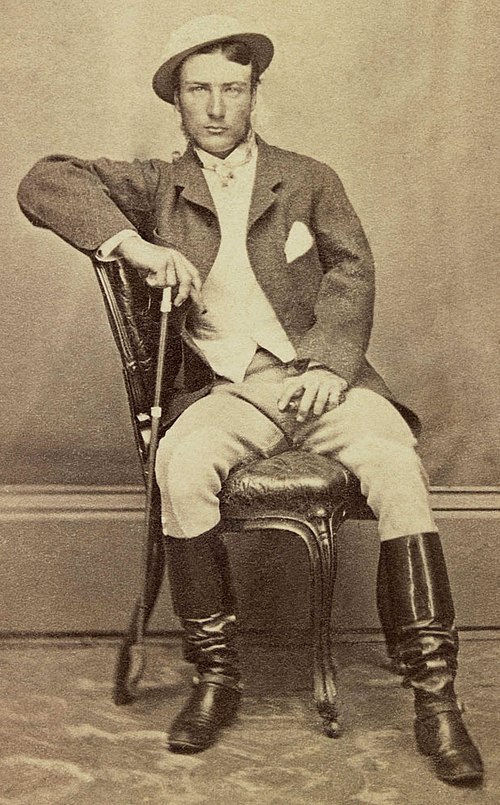 Marcus Clarke, pictured in 1866